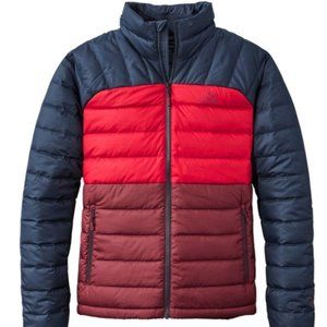 Men's LL Bean Down Jacket Colorblock - XL - New With Tags